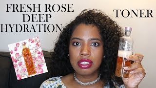 Fresh  Rose Deep Hydration Facial Toner [upl. by Buckden690]