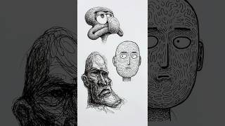 How To Squiggle Shade drawing art [upl. by Ayahs]