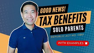 How to Avail Tax Benefits and Discount of Solo Parents [upl. by Renie195]