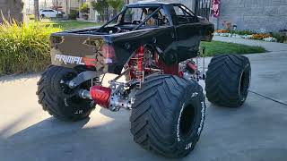 BIGGEST BRUSHLESS RC MONSTER TRUCK primal rc raminator [upl. by Tatum]