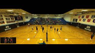 Winside vs HartingtonNewcastle High School Girls Varsity Volleyball [upl. by Eolande]