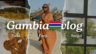 GAMBIA🇬🇲 VLOG 2 SATURDAY DINNER  GOING TO TANJI  GOING TO BANJUL NATIONAL ASSEMBLY [upl. by Earahc]