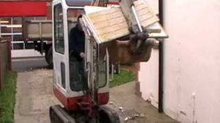 Takeuchi TB016 Loading Lorry [upl. by Seem]