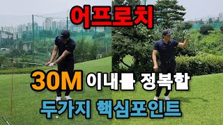 친구에게하는레슨 ep9 30M이내를 정복할 두가지의 필수연습법 어프로치스윙부터 스핀과 런을 만들어내는 기본적인 연습방법 [upl. by Ynamrej980]