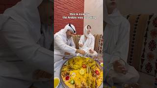 Korean try Arabic food for the first time in UAE🇦🇪🇰🇷💕 [upl. by Belter824]