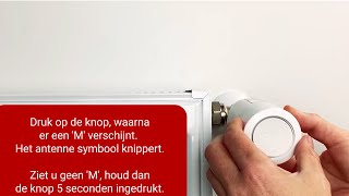 Danfoss Ally™ Radiatorthermostaat – De radiatorthermostaat monteren [upl. by Yffub982]