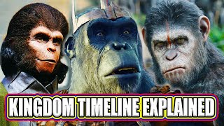 Kingdom of The Planet of The Apes Timeline Explained [upl. by Raji]