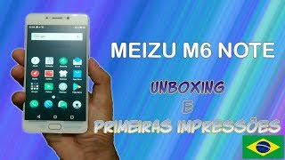 📱 Unboxing e Primeiras Impressões  Meizu M6 Note 3gb32gb [upl. by Harvard]