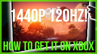 How To Enable 1440P 120HZ VRR On Xbox Series XS  Proper Settings Explained [upl. by Terza458]