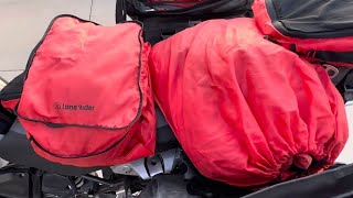 Gear Review Lone Rider Travel Packing Cubes [upl. by Fleur]