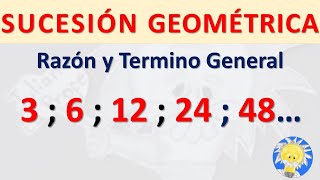 🚩 Cómo hallar el TÉRMINO GENERAL de una SUCESIÓN GEOMÉTRICA  Juliana la Profe [upl. by Forester864]