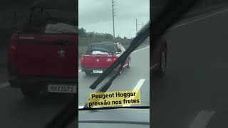 Peugeot Hoggar pressão nos fretes na chuva🚀 [upl. by Janina97]