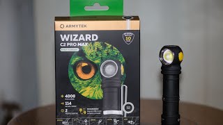 Прикуриваем от фонаря Armytek Wizard c2 PRO MAX [upl. by Nuahsyar330]