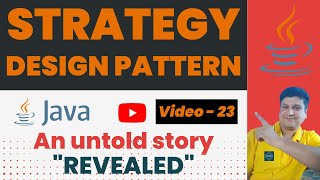 Strategy Design Pattern Tutorial with Java Coding Example  Strategy Pattern Explained [upl. by Agee]