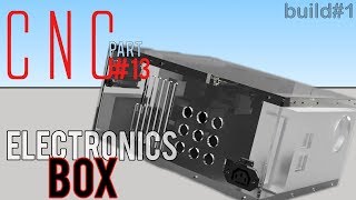 First DIY CNC build part 13  Designing the ELECTRONICS enclosure in FUSION 360 [upl. by Nairdna]