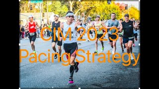 CIM 2023 sub3 marathon pacing strategy [upl. by Animaj]