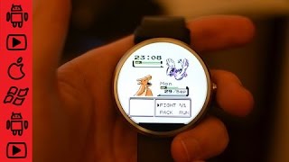 How to use Facer to install custom watch faces onto the Moto 360 or other Android Wear smart watches [upl. by Ardnalahs]