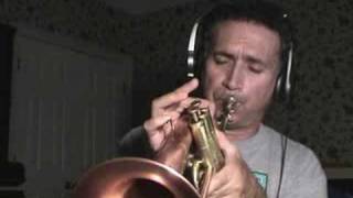 Somewhere Over the Rainbow ballad  Jazz Flugelhorn Ed Trujillo [upl. by Egor]