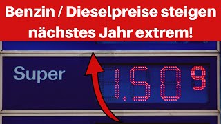 Benzinpreis steigt nächstes Jahr extrem wegen der CO2Steuer Dieselpreise noch mehr  shorts [upl. by Amieva160]