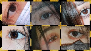 Cute eyes dps for girls ✨  dps for whatsapp 💫  beautiful eyes dpz 💖  attractive dps  part2 [upl. by Tallou442]