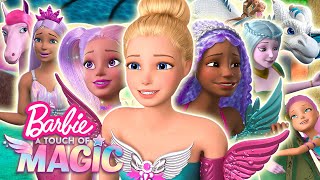 Barbie A Touch Of Magic  SEASON 2 TRAILER  Barbie Netflix Series [upl. by Tiffi]