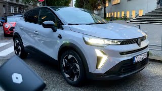 New RENAULT CAPTUR FACELIFT 2025  rainy EVENING POV test drive Techno FULL HYBRID [upl. by Kravits]