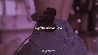 bei maejor lights down low slowed  reverb [upl. by Ecnedurp]