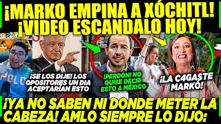 AMLO ¡JAQUE MATE A XÓCHITL MARKO EMPINA A LA BOTARGA ¡A POCOS DÍAS DE LA ELECCIÓN [upl. by Sapowith994]