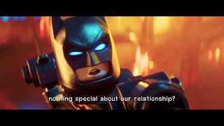 The LEGO Batman Movie  Whos the BatMan Lyrics [upl. by Romeyn]