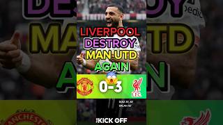 Liverpool 30 Vs Man United 🤯 [upl. by Anel764]