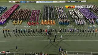 2024 Bands of America Central Ohio Regional  Finals Awards [upl. by Row]