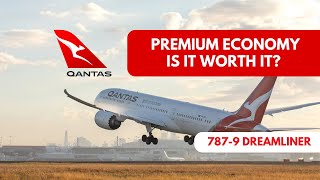 FULL Qantas Premium Economy Review  Sydney To Dallas 7879 Dreamliner [upl. by Yltsew390]