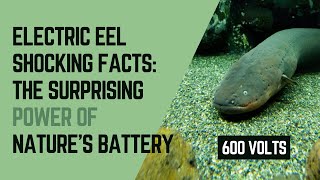 Electric Eel Shocking Facts The Surprising Power of Natures Battery Wildlife AnimalFacts [upl. by Nywde]