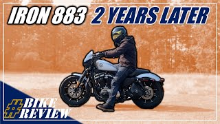 Sportster Iron 883 Review After 2 Years of Ownership [upl. by Bernadina]