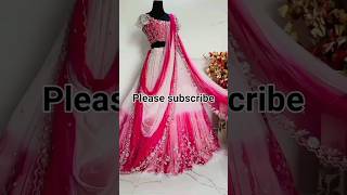 Latest trending crop top lehenga trending latest croptop lehenge shorts fashion [upl. by Araeit569]