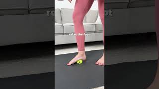 How A Tennis Ball Can Relieve Your Achy Feet [upl. by Ayihsa]