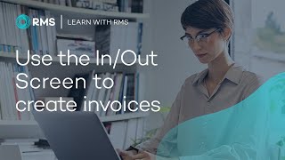 Use the InOut Movements Screen in RMS to generate and send batch invoices [upl. by Mazurek]