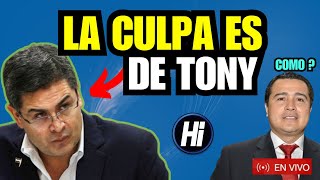 DESESPERADO Juan Orlando le echa la culpa a Tony y la Fiscalía lo Revienta por Pajero [upl. by Carilyn219]