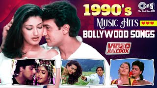 1990s Music Hits Bollywood Songs  Hindi 90s Hit Songs  Bollywood Romantic Songs  Video Jukebox [upl. by Fidelis]