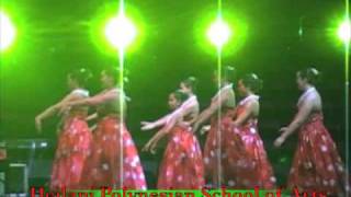 White Christmas Hula  Heilani Polynesian School of Arts [upl. by Ennairak]