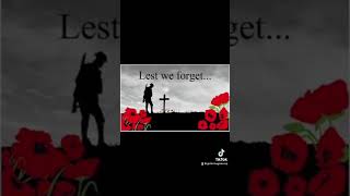 2024 🌹 Remembrance Day 🌹 quotLest we forgetquot is a phrase commonly used in war remembrance services🌹 [upl. by Yluj493]