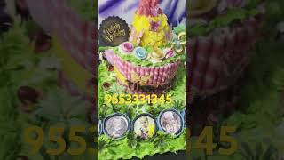 9553331345anaparthi dollbirthdaycake cakesvideo cakedecorating cakedecorating [upl. by Itram]