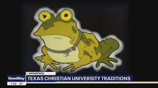 Hypnotoad takes its place among TCU traditions [upl. by Fogarty]