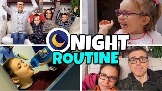 NIGHT ROUTINE Famiglia GBR  Speciale 600000 iscritti [upl. by Assilak128]