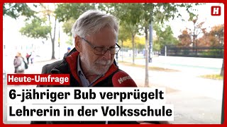 6jähriger Bub verprügelt Lehrerin in der Volksschule [upl. by Imit]