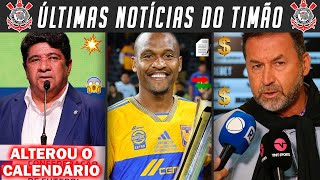 ZAGUEIRO SAMIR PARA 2025 NO TIMÃO NOVO CALENDÁRIO DA CBF CAUSA CONFUSÃO NOVO PATROCÍNIO NA CAMISA [upl. by Rad]