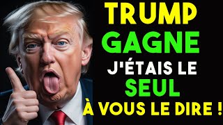 TRUMP GAGNE  JETAIS LE SEUL A VOUS LAVOIR PREDIT [upl. by Ezarra]