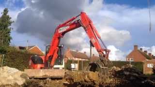 Kubota KX0803 Excavator With Grapple [upl. by Lars593]