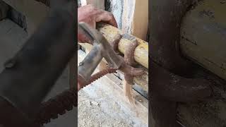 Reinforcement process of fasteners for board walls [upl. by Ynnoj]