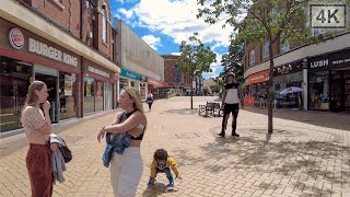 Walking in Chelmsford High Street Essex UK 🛍️ Summer 2022 4K [upl. by Aerdnahs]